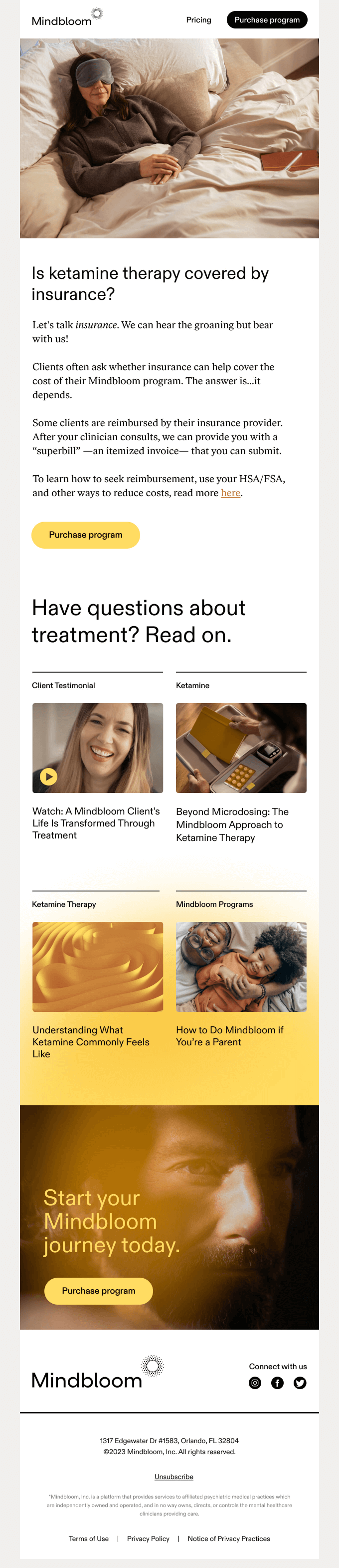 🔎 Ketamine therapy: Is it covered by insurance?