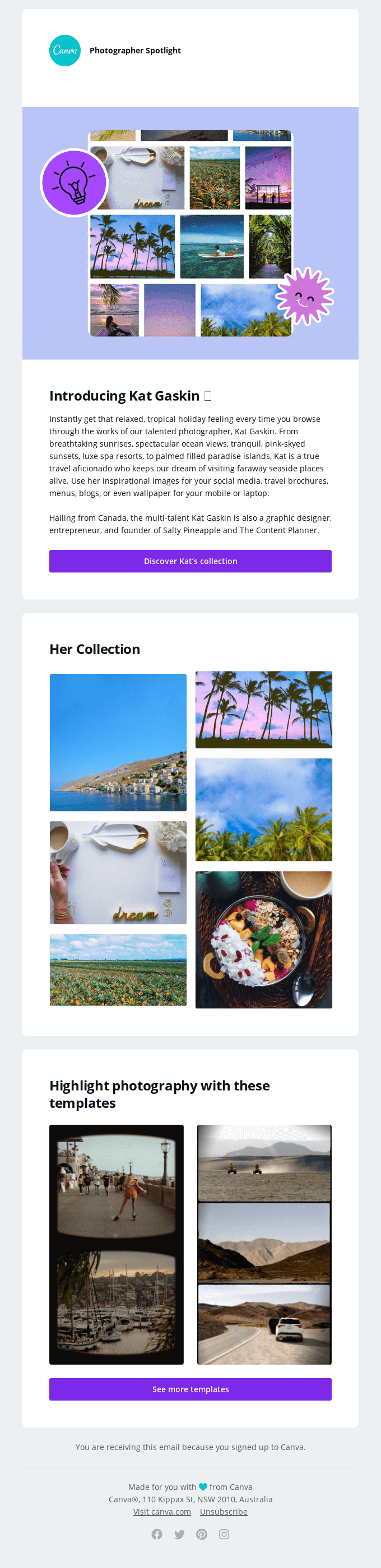    Photographer spotlight: Kat Gaskin 📸