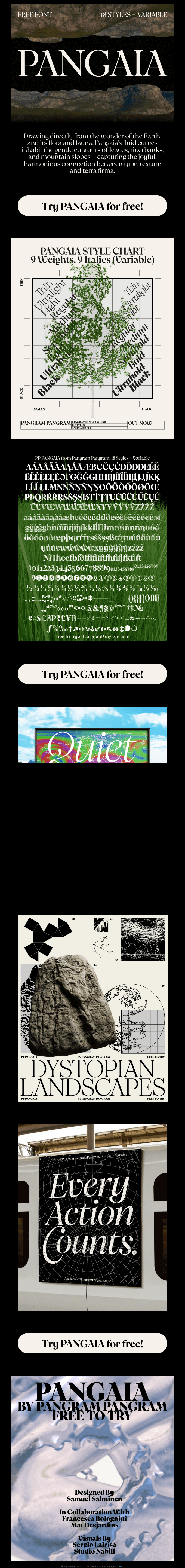 🌎🌍🌏 PP Pangaia is here! Free to try Serif