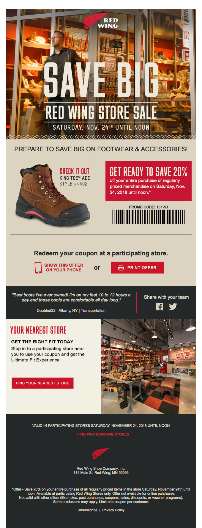 Coupon Emails | Really Good Emails