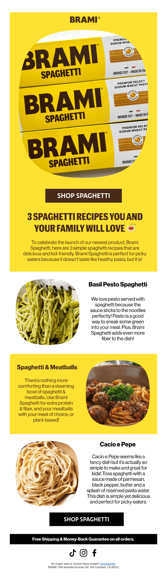 3 spaghetti recipes you and your family will love ❤️🍝