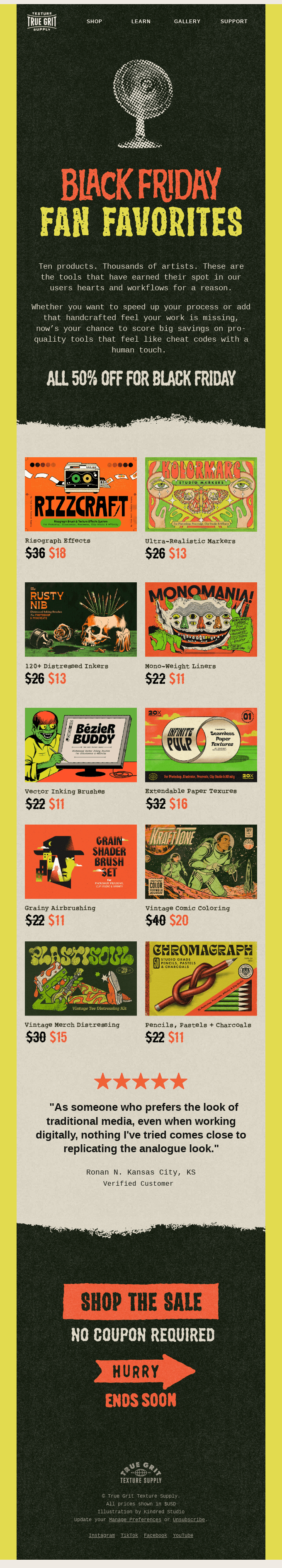 ✏️ 50% off our 10 most-used tool kits