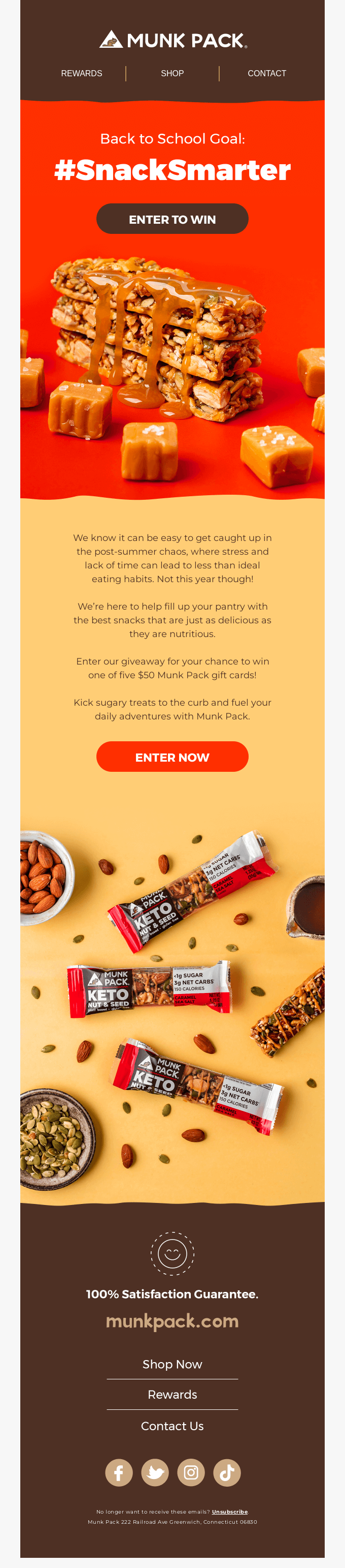 $50 toward your favorite snacks