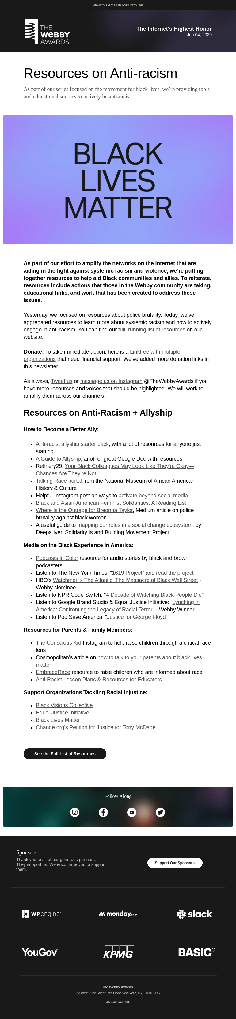 A collection of anti-racism resources, part two of our series