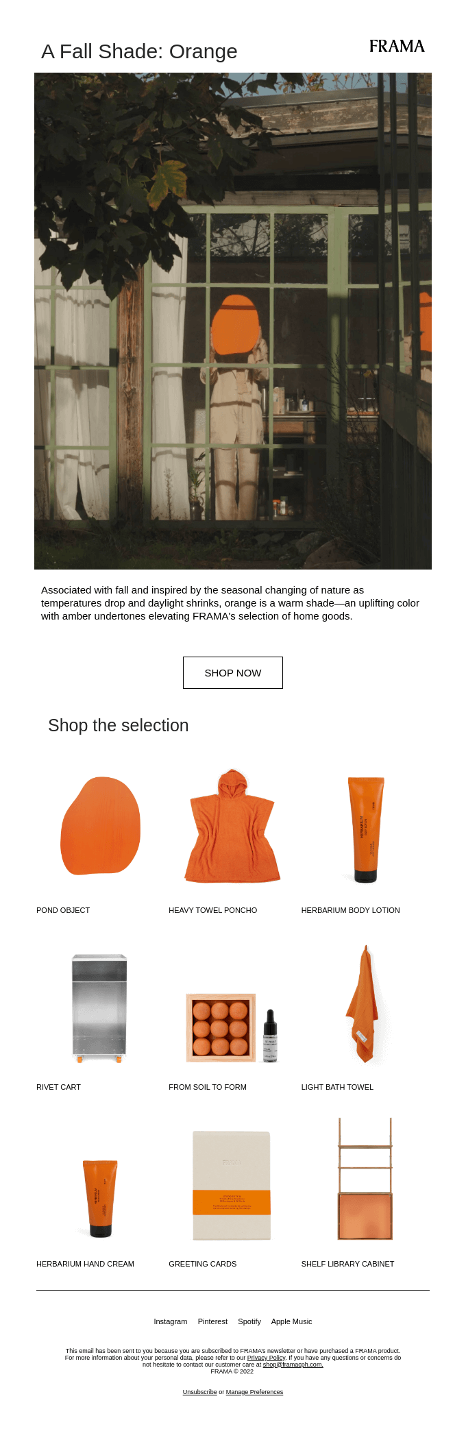 A Fall Shade: Orange
