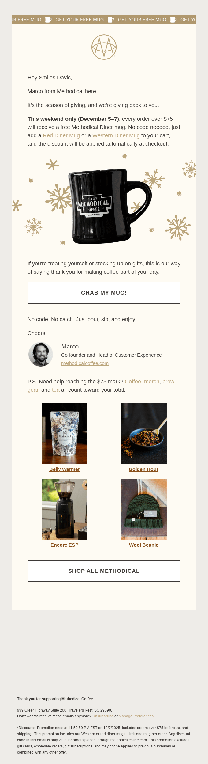 ☕ A Free Gift, Just Because