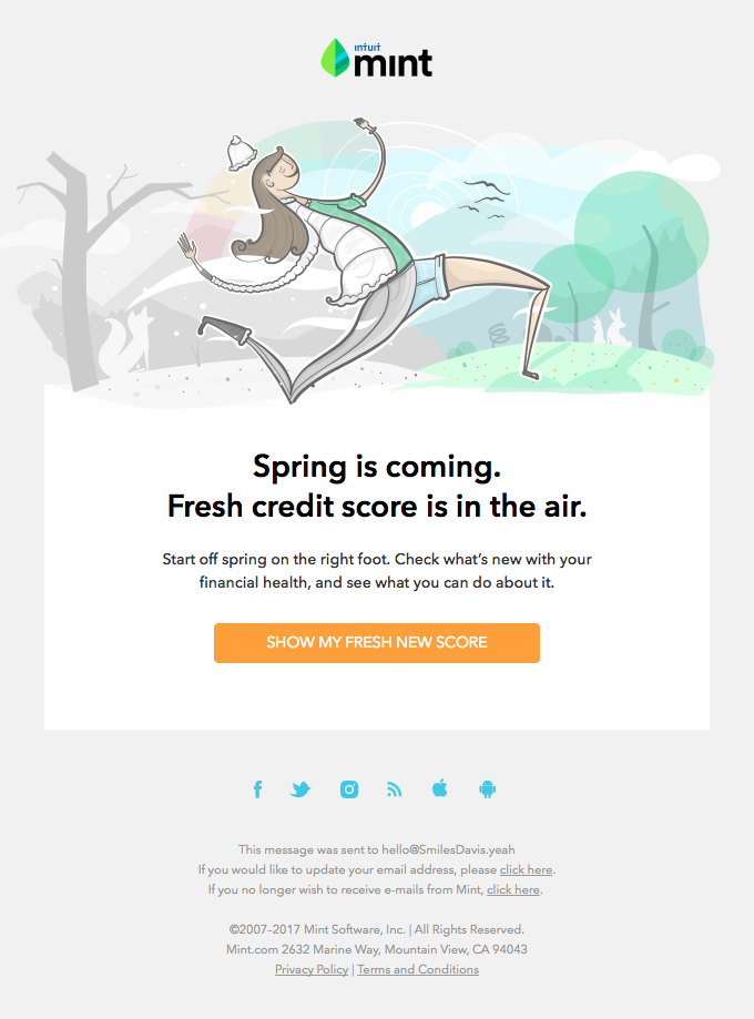 🌈 A hint of fresh credit score in the air