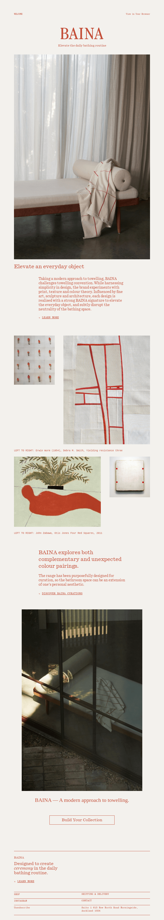 A Modern Approach To Towelling