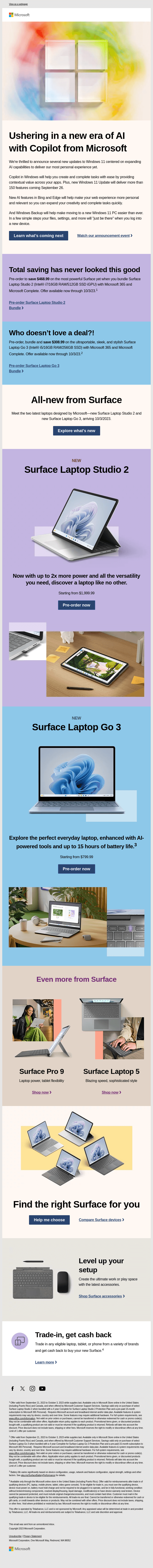 A new era of AI from Microsoft, plus powerful new Surface devices