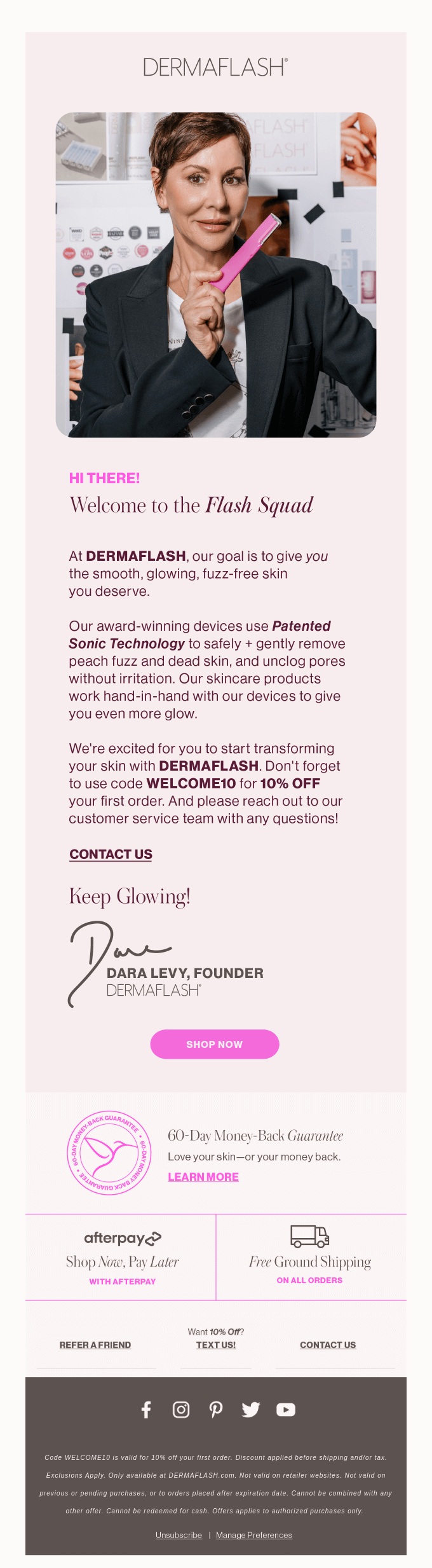 A note from our founder