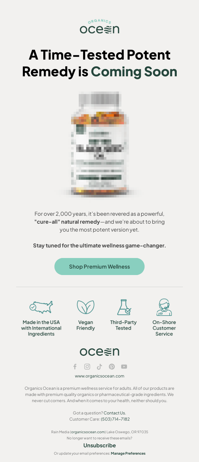 “A Remedy for Every Illness Except Death”