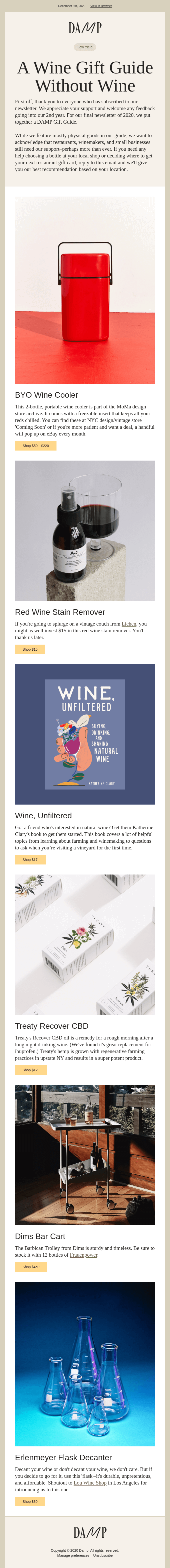 A Wine Gift Guide Without Any Wine