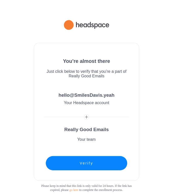 Activate your Headspace Plus Membership