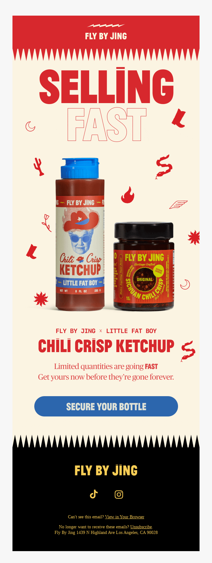 🚨 ALMOST SOLD OUT: Last bottles of Chili Crisp Ketchup