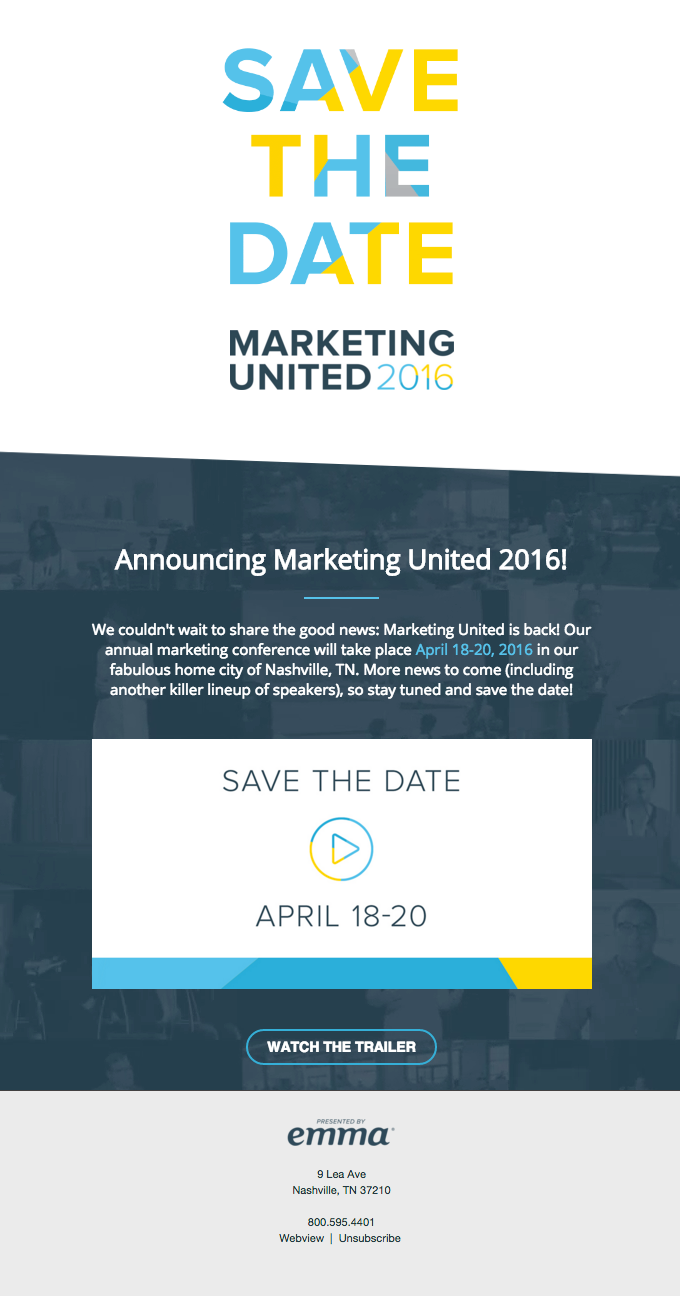 Announcing Marketing United 2016