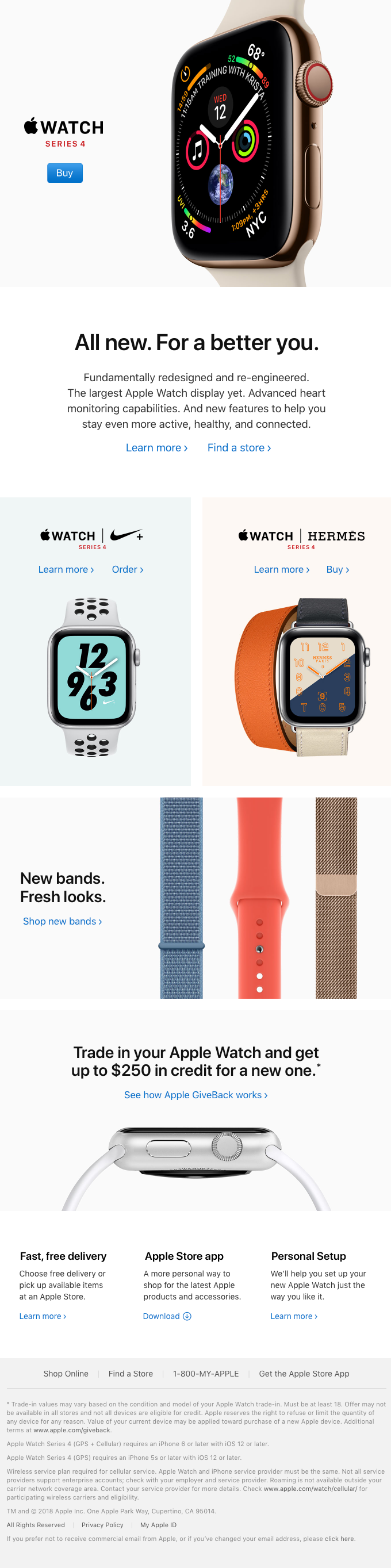 Apple Watch Series 4 is here.