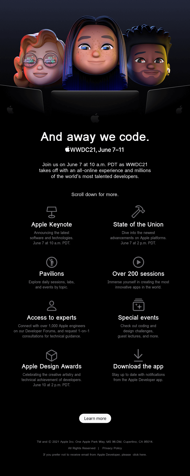 Apple Worldwide Developers Conference 2021