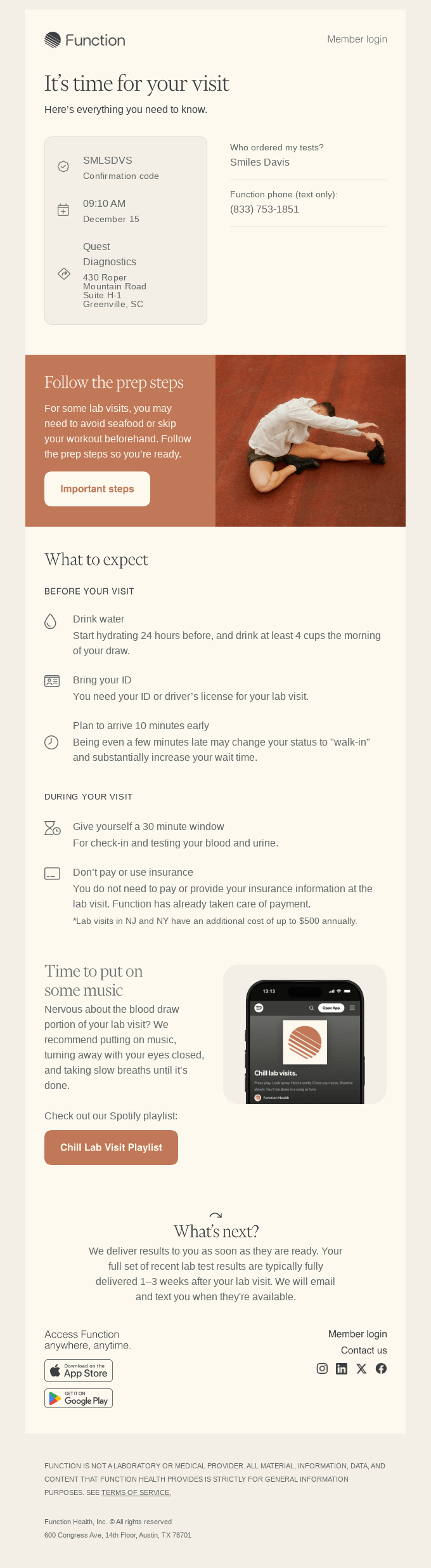 Approaching your lab visit — important steps to follow