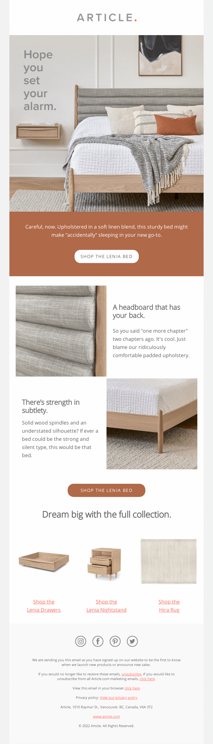 As if getting out of bed wasn’t hard enough