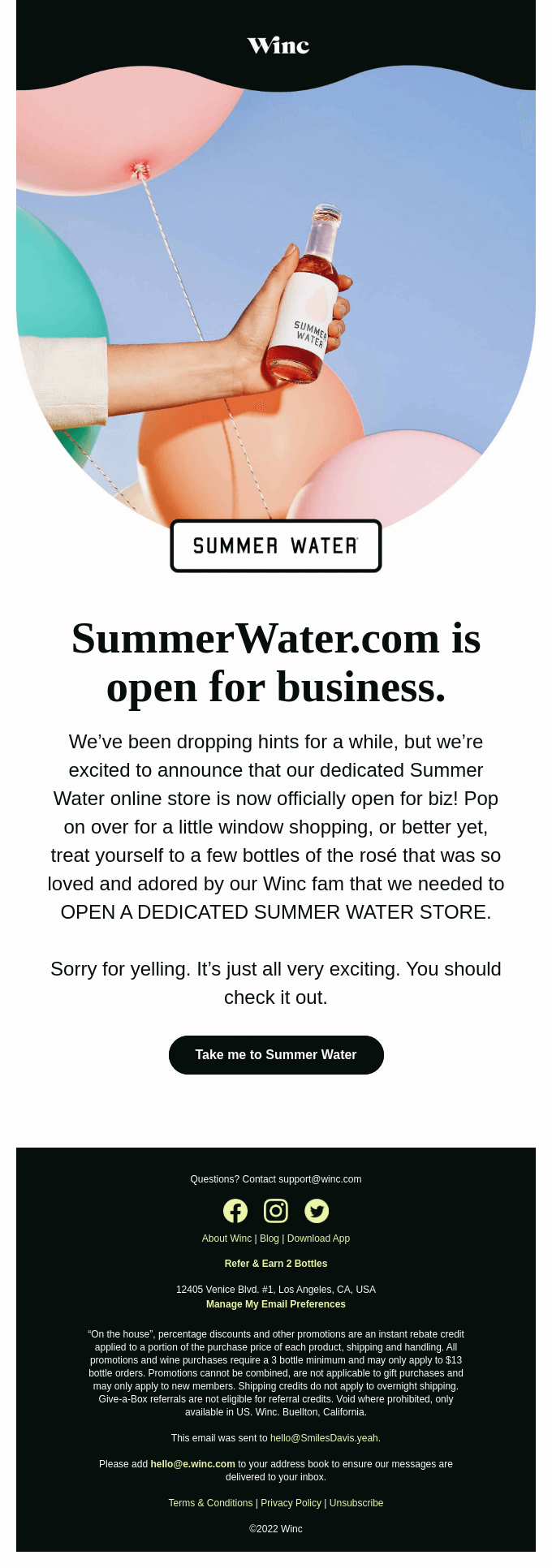 🚨ATTENTION 🚨 SummerWater.com is open for business