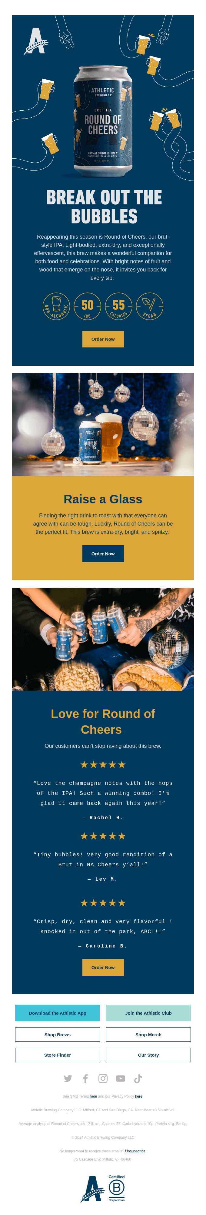 Back by Popular Demand: Round of Cheers! 🍾