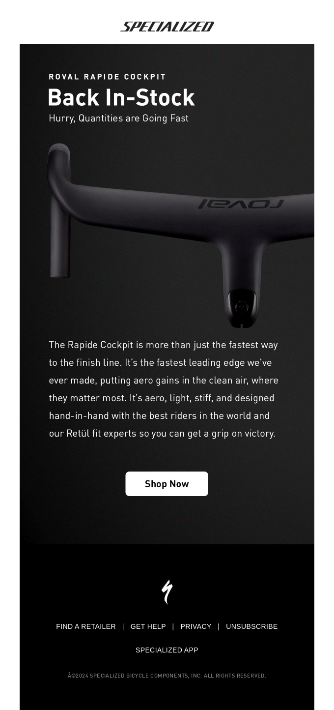 Back In-Stock: Roval Rapide Cockpit