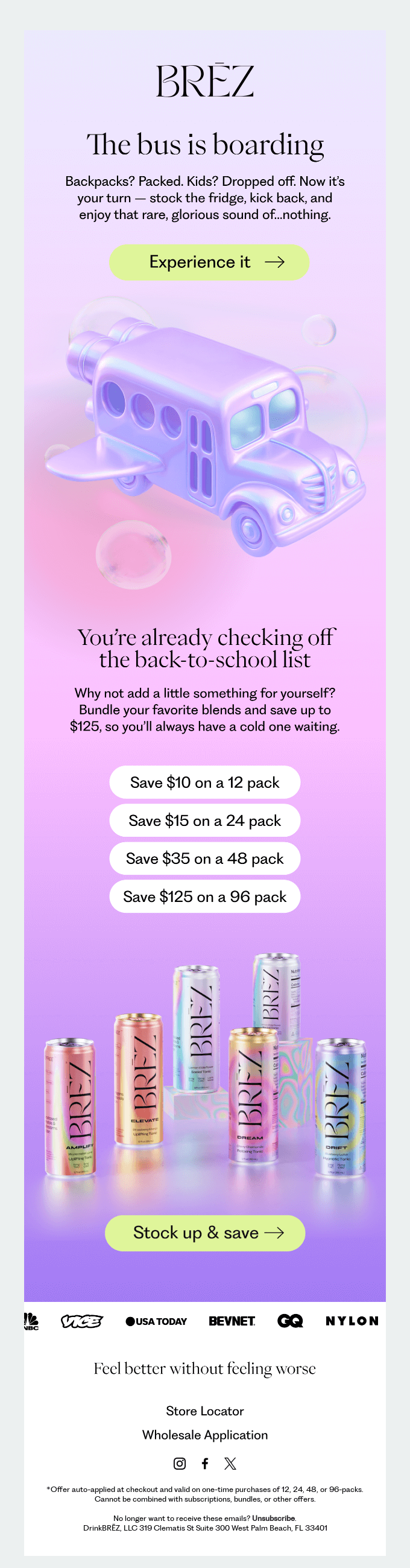 Back-to-school → back to you 🚌