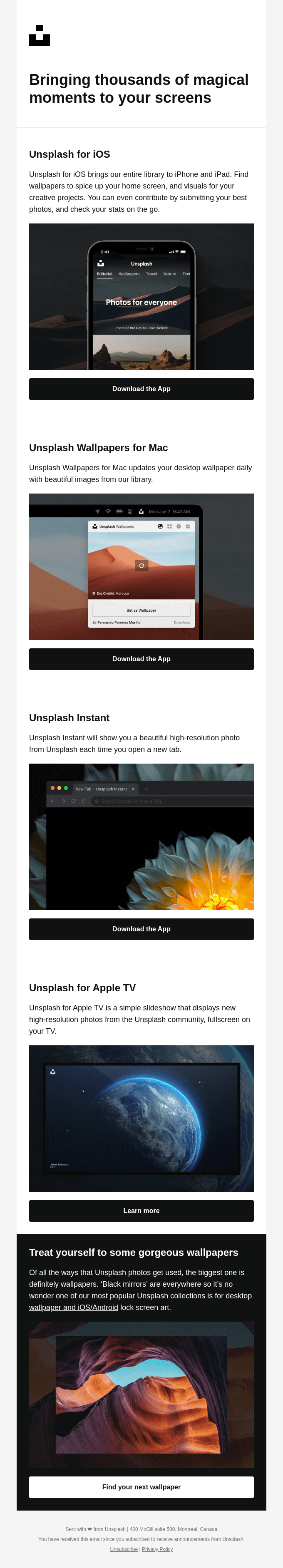 Beautiful photos on every screen 📱💻