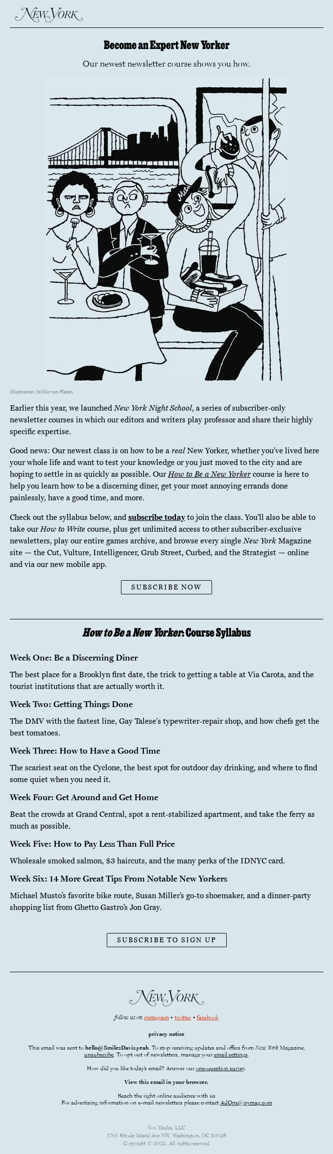 Become an Expert New Yorker …