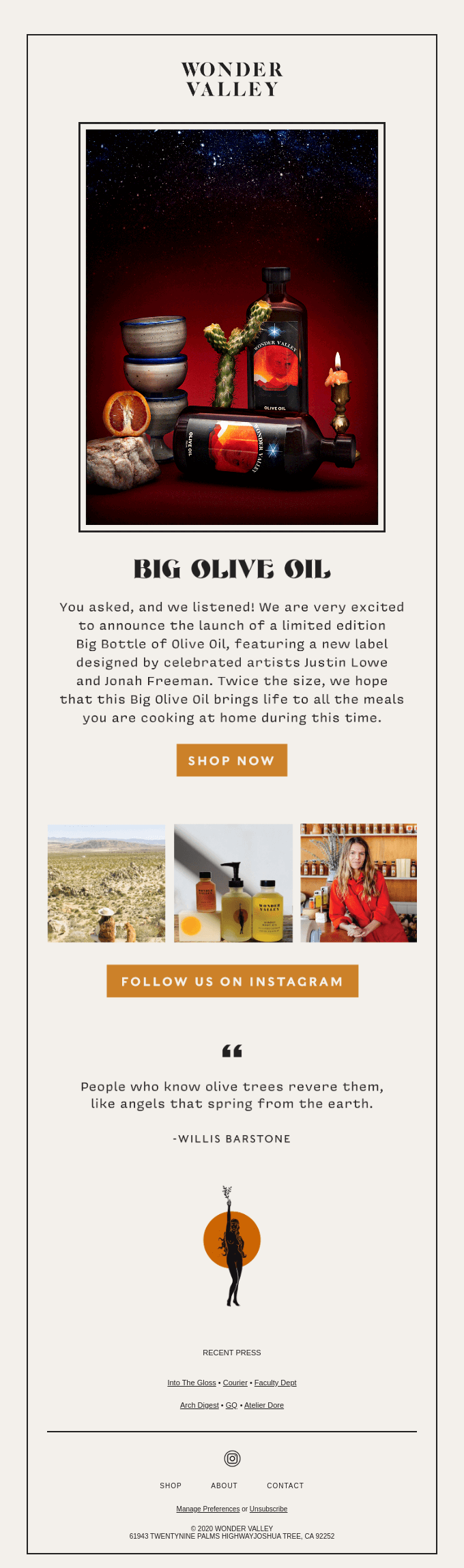 BIG OLIVE OIL