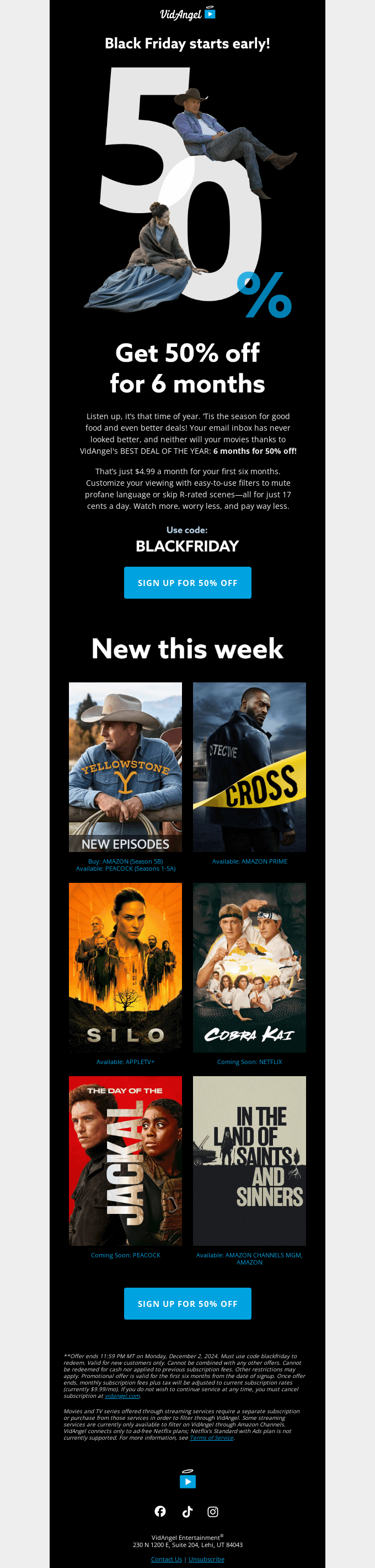 Black Friday is here early!