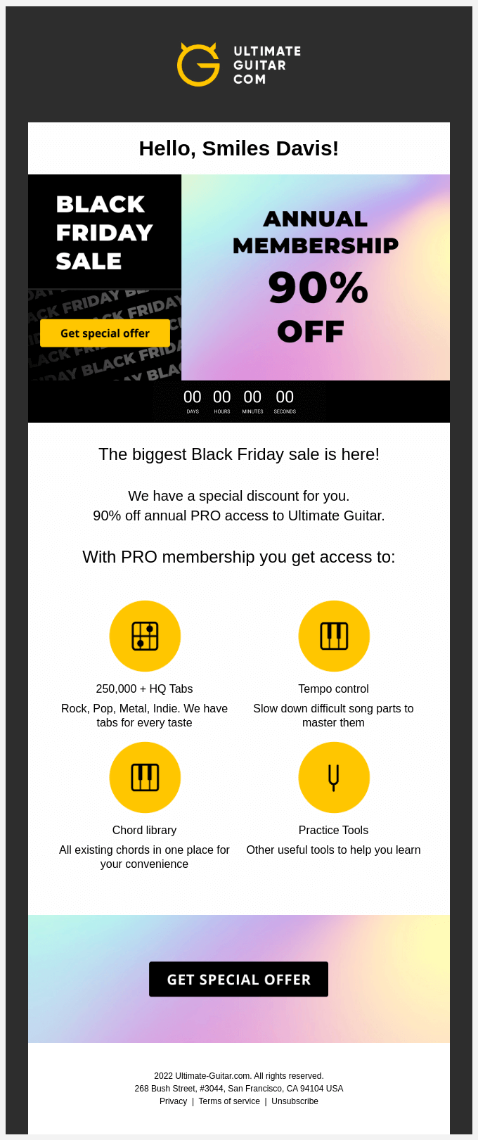 ⚡Black Friday sale is here – act now!
