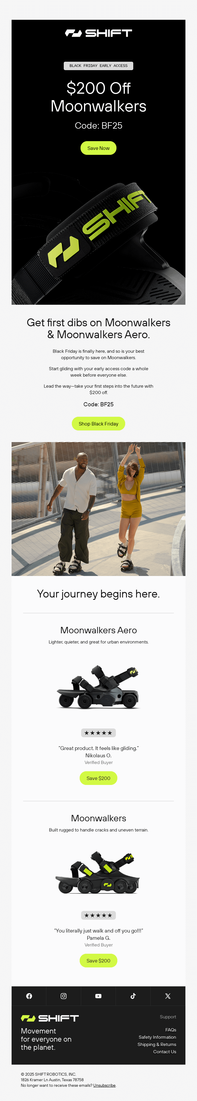 Smiles Davis, Black Friday starts early for you