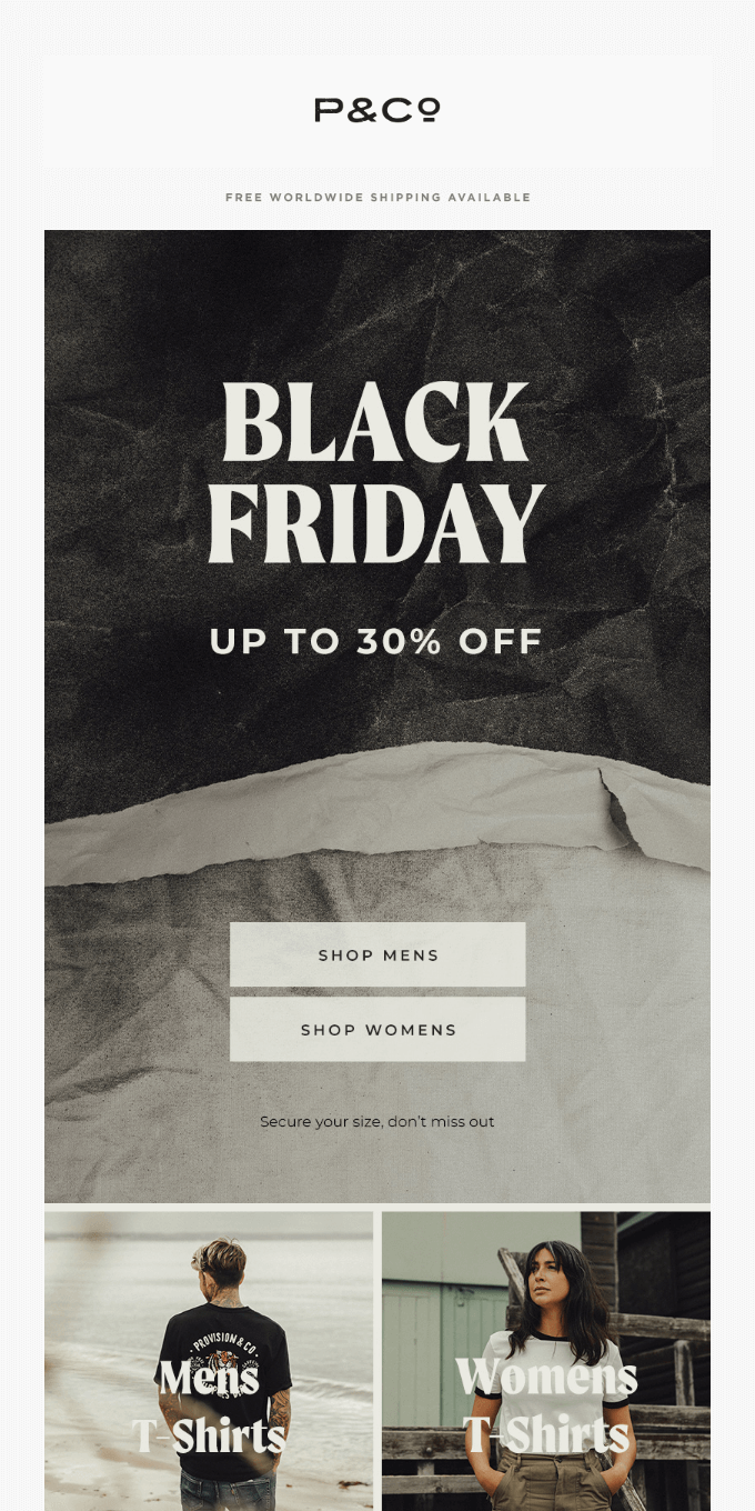 Black Friday Starts Now: Up to 30% Off 🚨