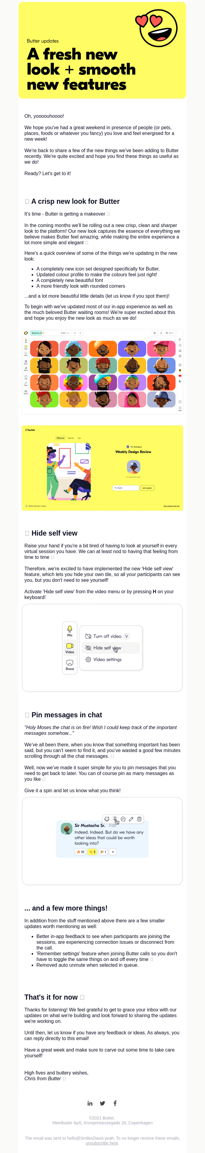 Butter updates: A crisp new look (+ a lot of smooth new stuff) ✨