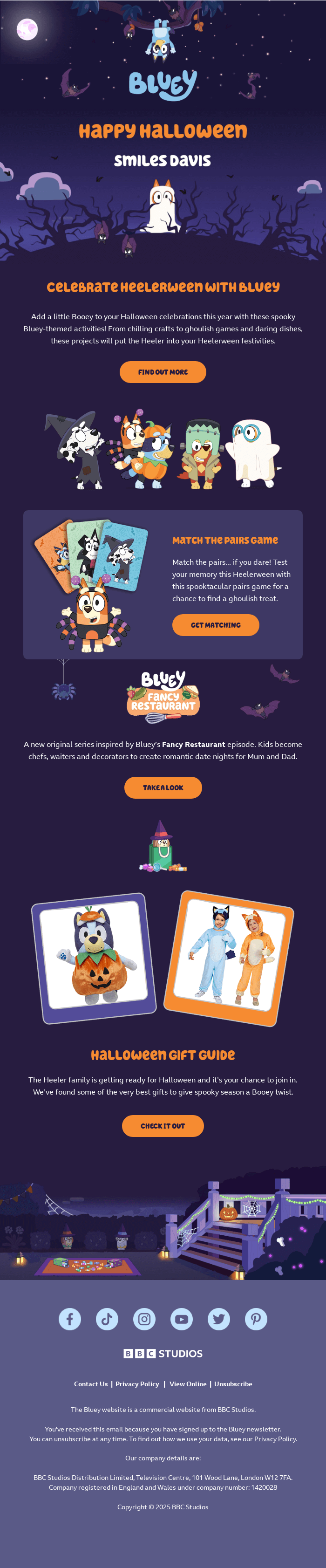 Celebrate Heelerween with Bluey