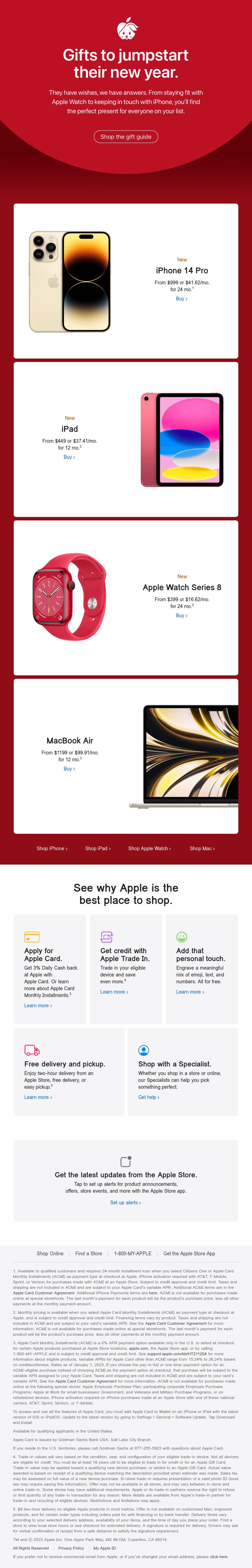 Celebrate the Year of the Rabbit with great gifts from Apple. 🐰