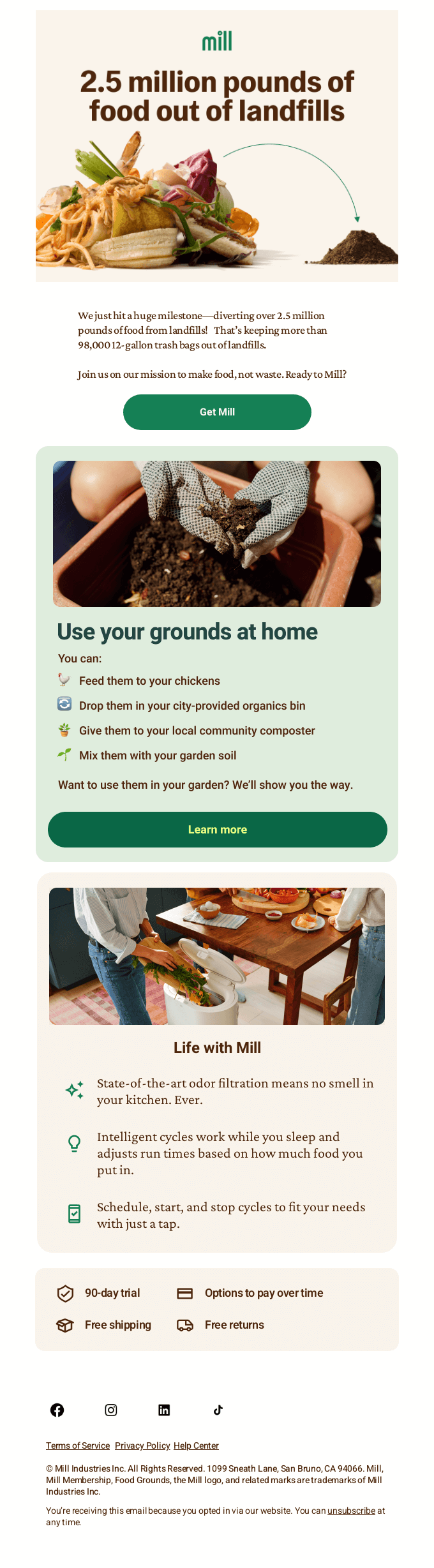 Celebrating 2.5 million pounds 🎉