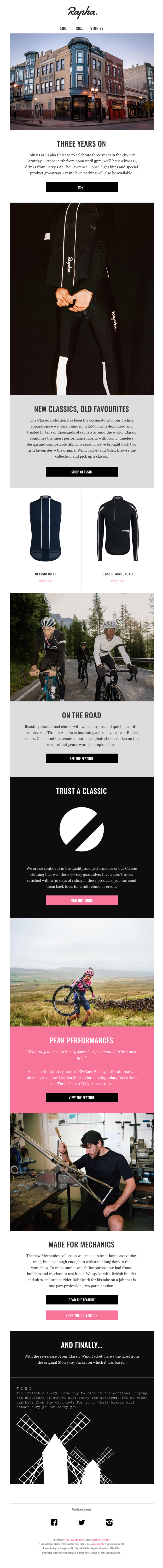 Celebrating three years in Chicago