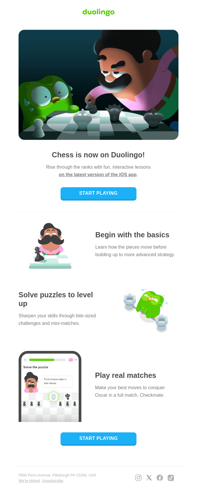 ✨ Chess is here. Your move.