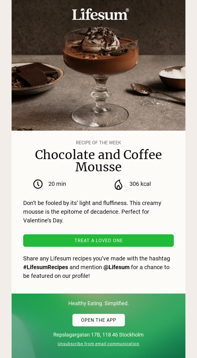 Chocolate and Coffee Mousse 🍫