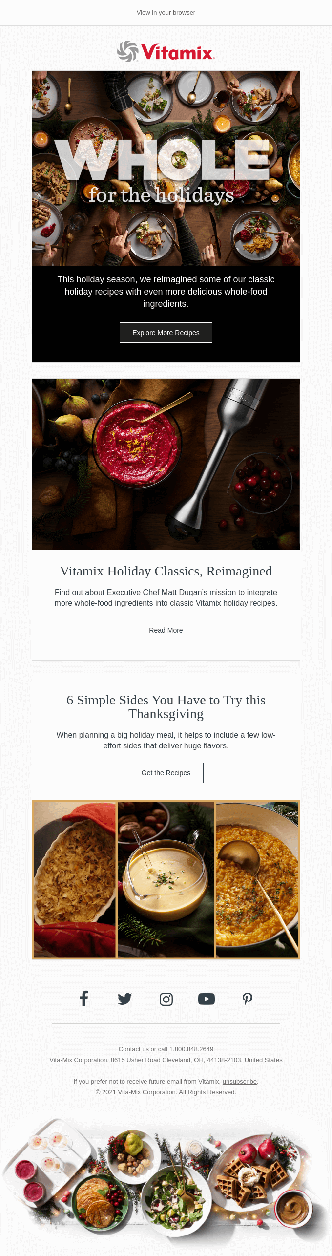 Classic Holiday Recipes, Reimagined | Whole for the Holidays