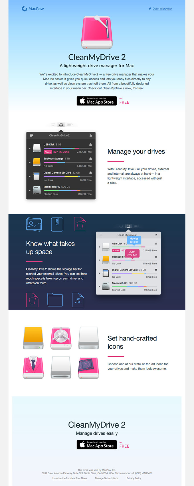 CleanMyDrive 2 | Clean and manage your drives easily