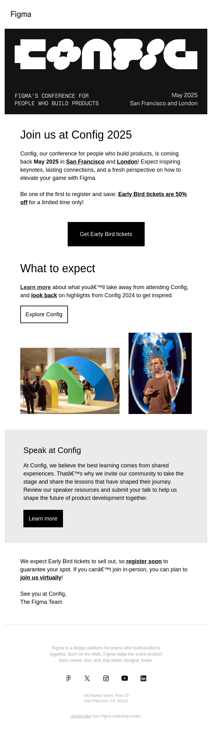 Config is coming May 2025 🎟️