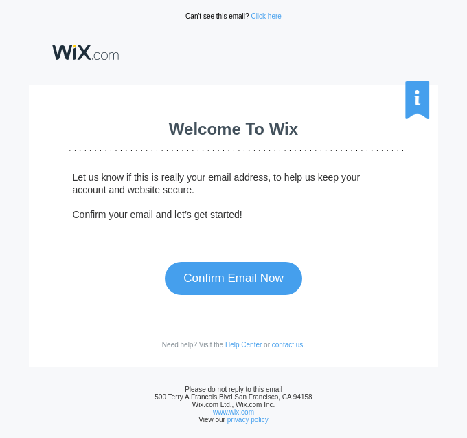 Não consigo fazer login na conta Wix: esqueci o email