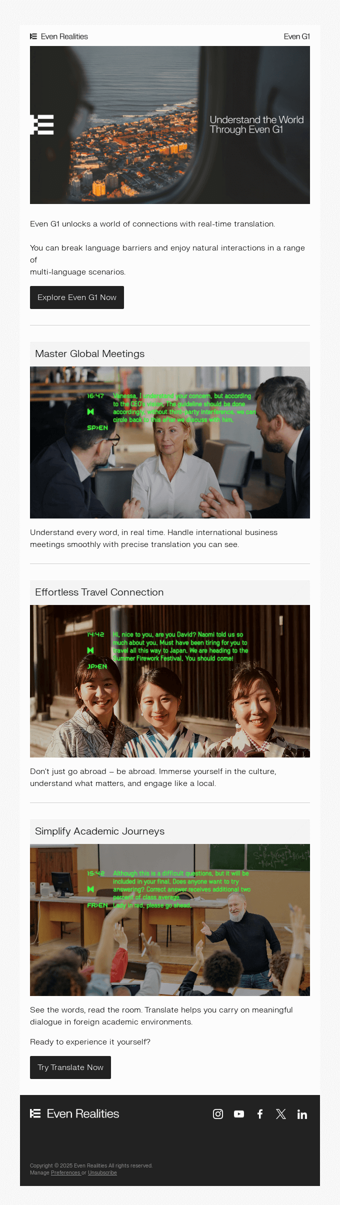 Connect Globally with Real-Time Translation