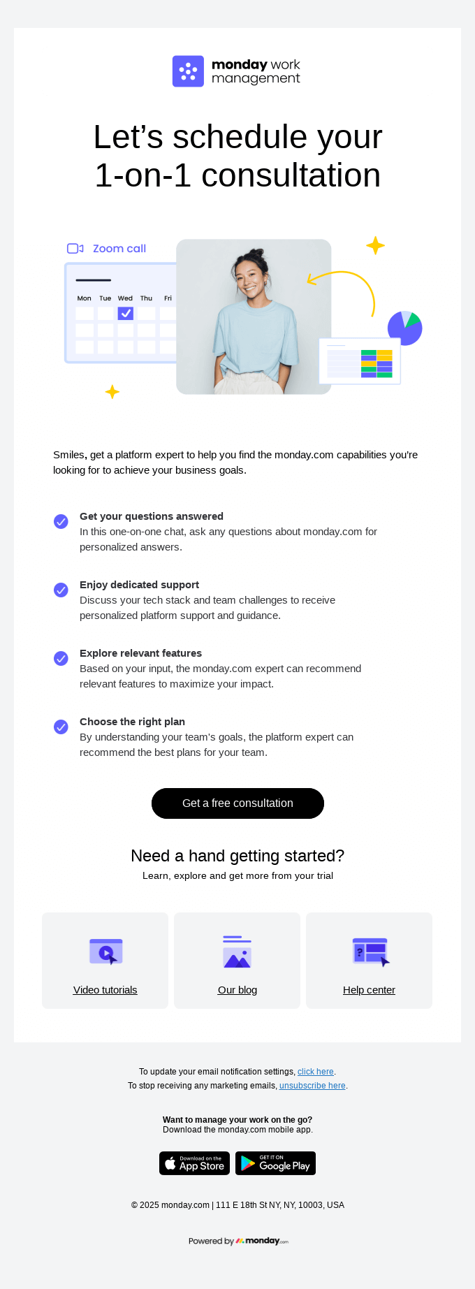 Consult a monday.com expert for free!