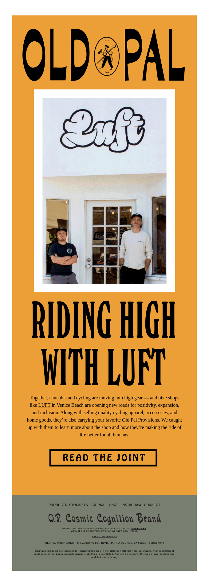 Cycling + Cannabis with LUFT