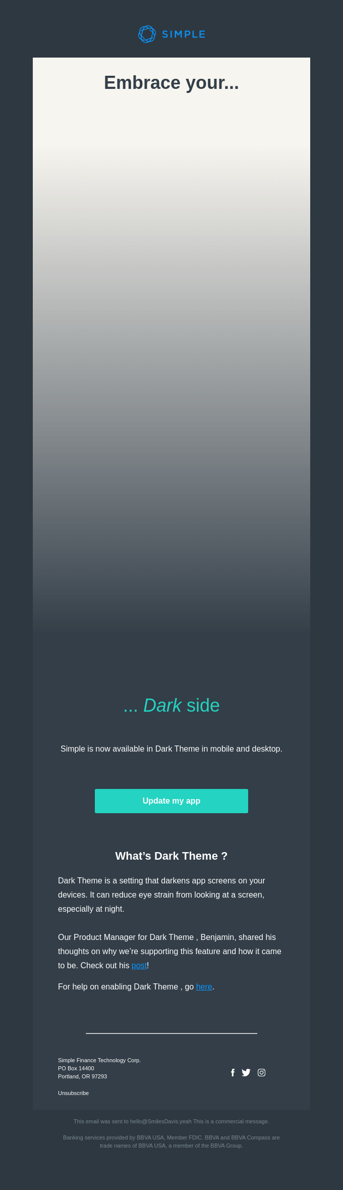 Dark Theme Is Available Now! 🌃