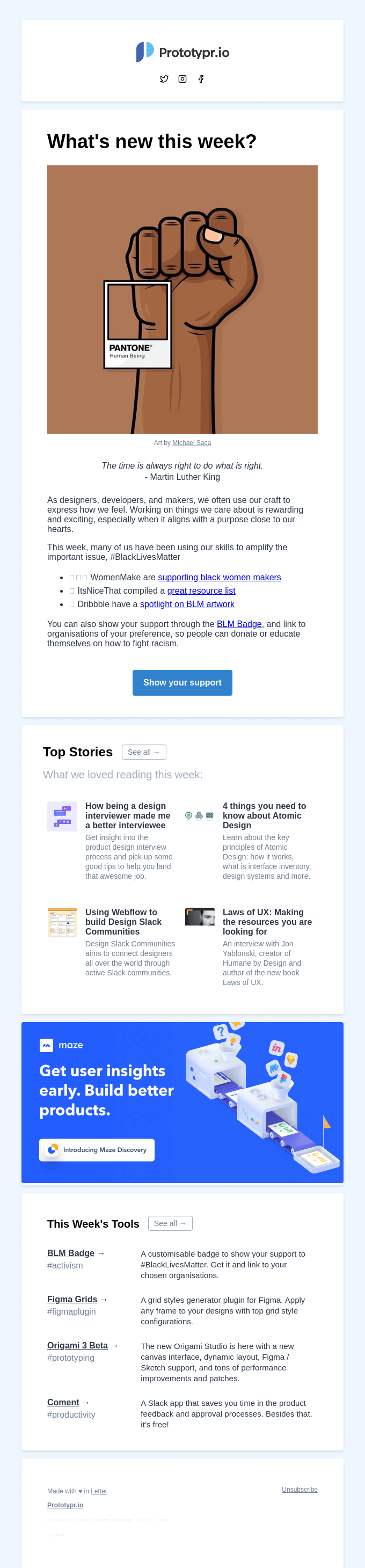 Design for a purpose 🖤